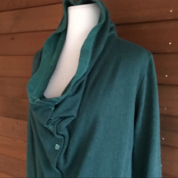 Mondetta Green Snap Front Jacket, S. - Picture 3 of 5